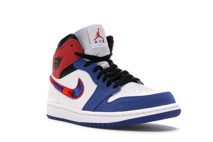 Jordan 1 Mid Multi-Color Swoosh