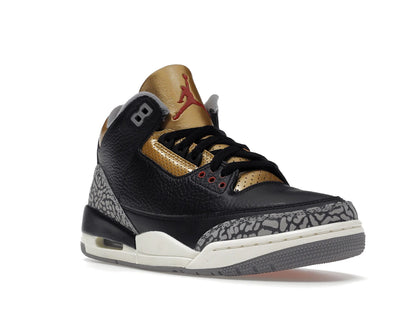 Jordan 3 Retro Black Cement Gold