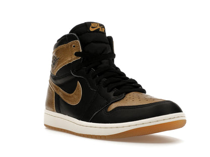 Jordan 1 Retro High OG Black Metallic Gold