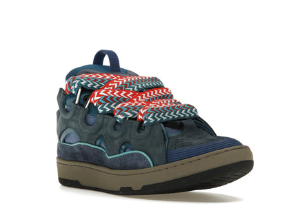 Lanvin Leather Curb Taurus Blue