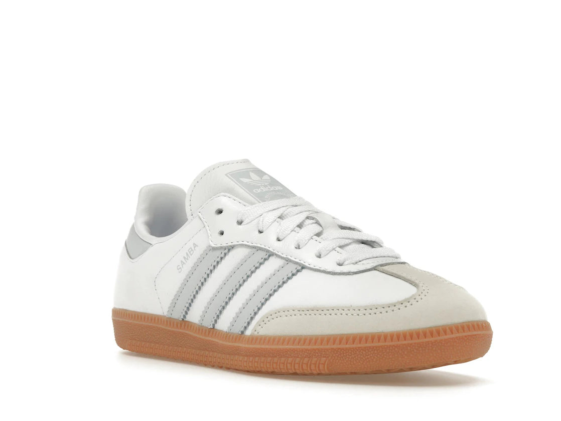 adidas Samba OG White Halo Blue Gum