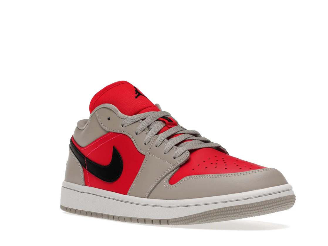Jordan 1 Retro Low Light Iron Ore Siren Red