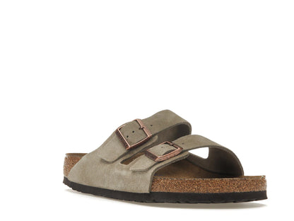 Birkenstock Arizona Soft Footbed Suede Taupe