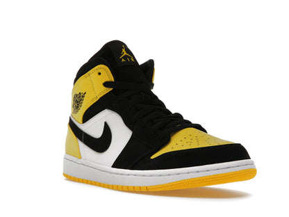 Jordan 1 Mid Yellow Toe Black