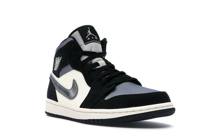 Jordan 1 Mid Satin Gray Toe (Men's)