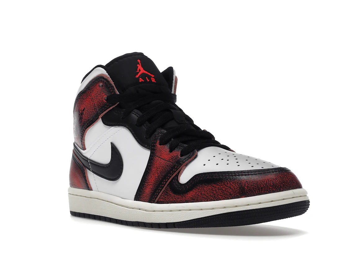 Jordan 1 Mid Wear-Away Chicago