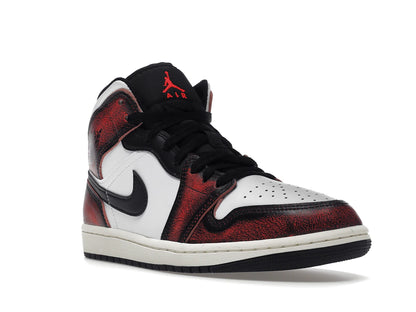 Jordan 1 Mid Wear-Away Chicago
