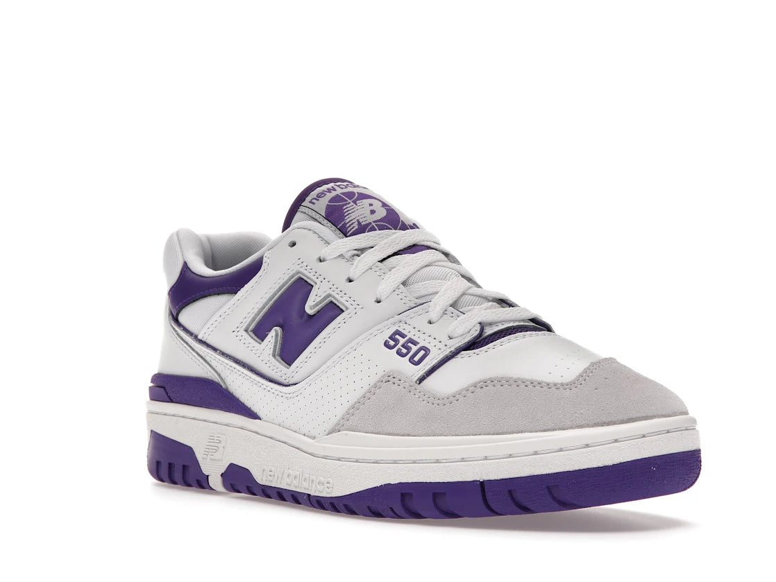New Balance 550 White Purple