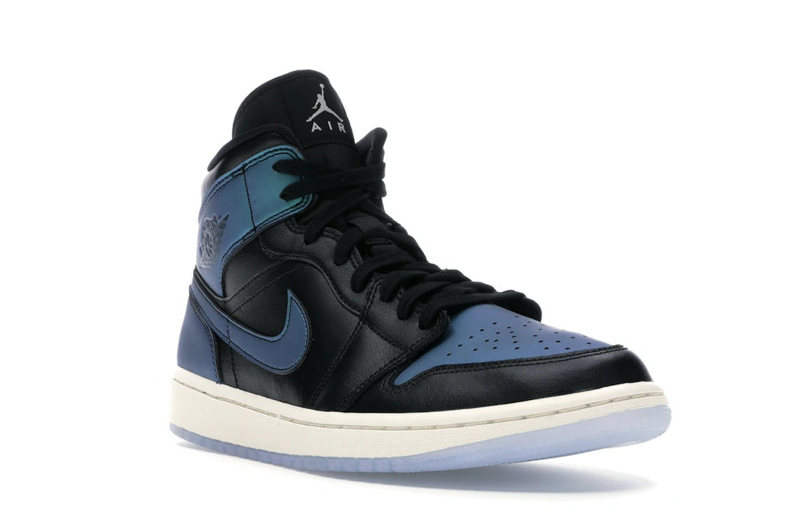 Jordan 1 Mid Iridescent Black