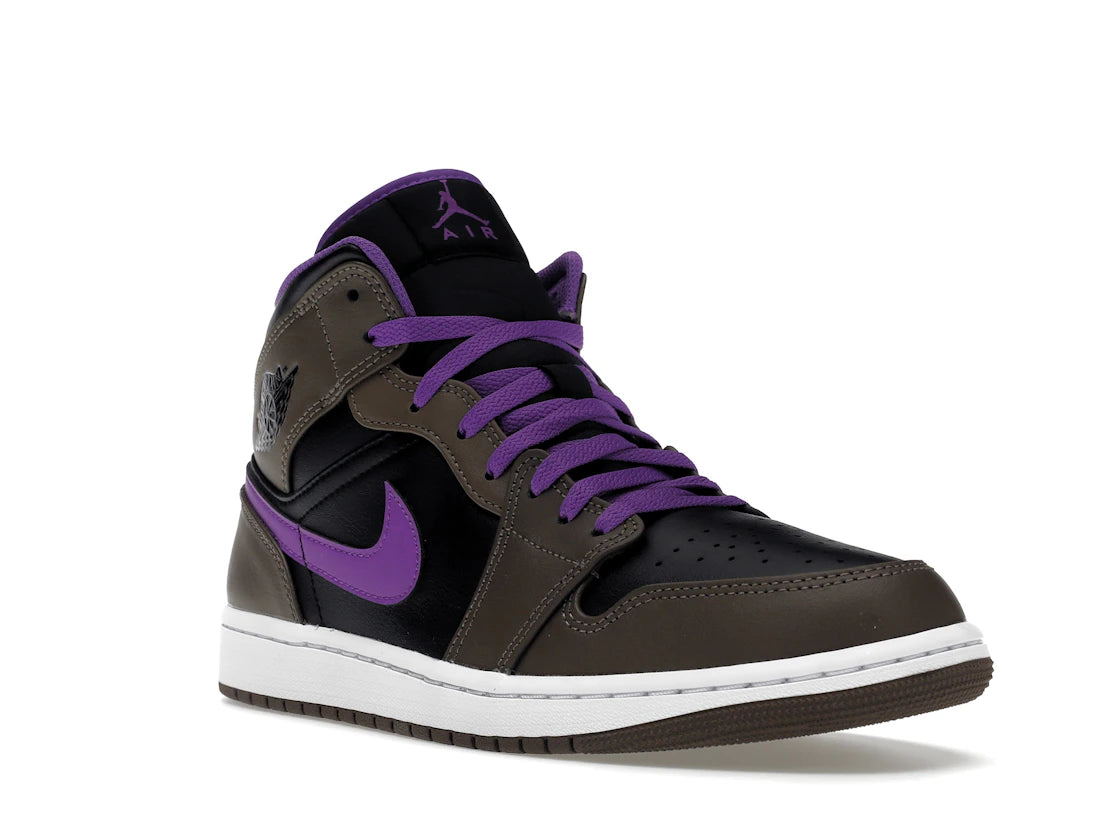 Jordan 1 Mid Purple Mocha