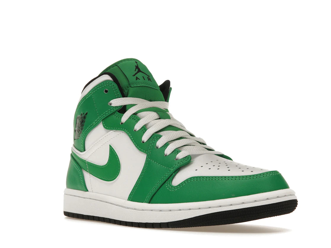 Jordan 1 Mid Lucky Green
