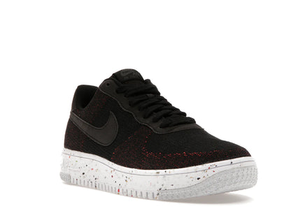Nike Air Force 1 Low Crater Flyknit Black White