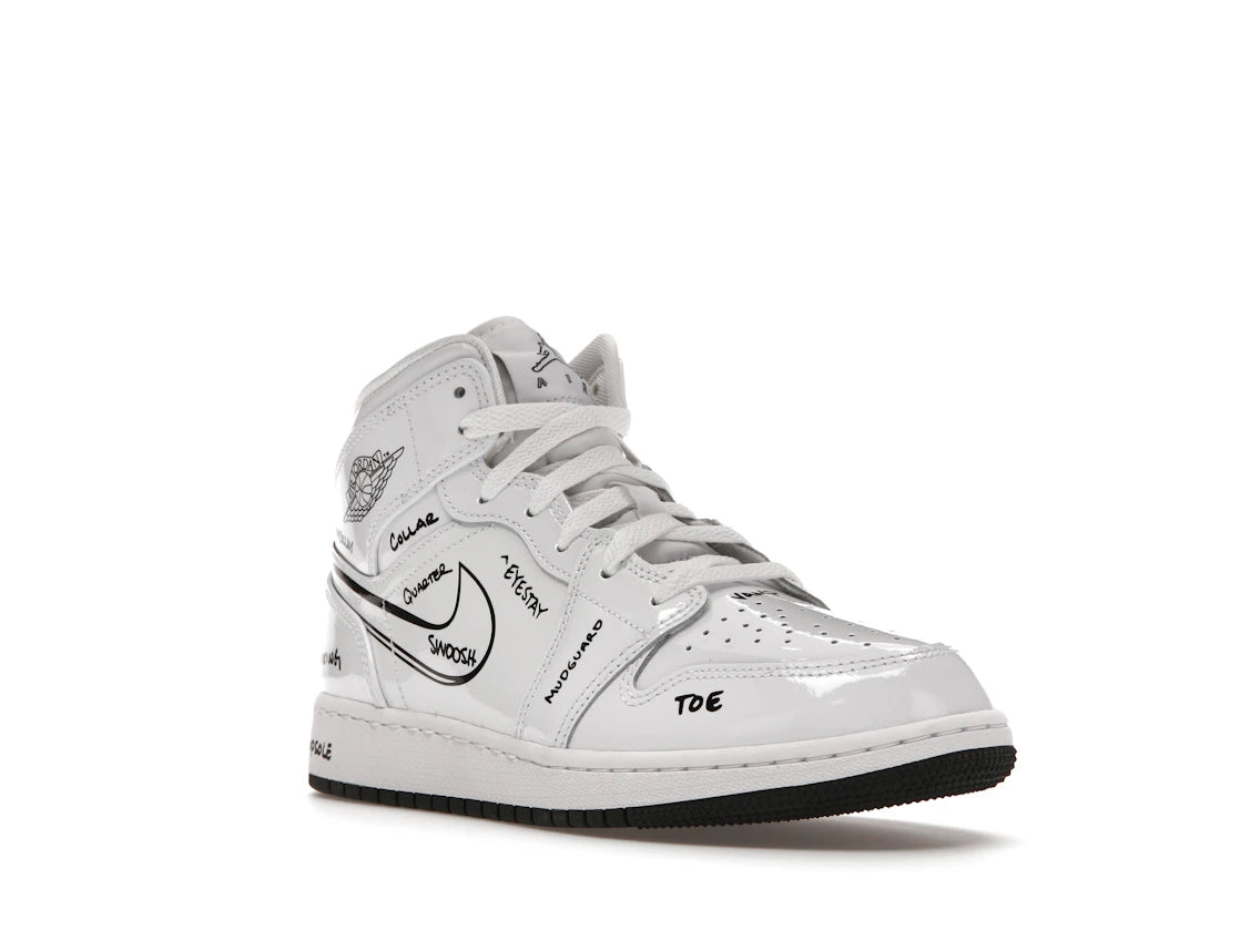 Jordan 1 Mid Schematic