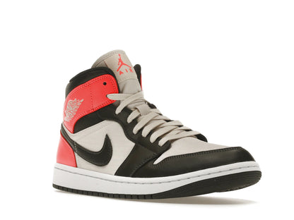 Jordan 1 Mid Newsprint Light Orewood Brown