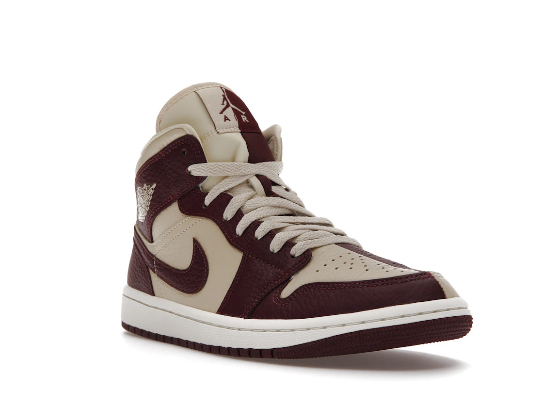 Jordan 1 Mid SE Split Beach Cherrywood Red