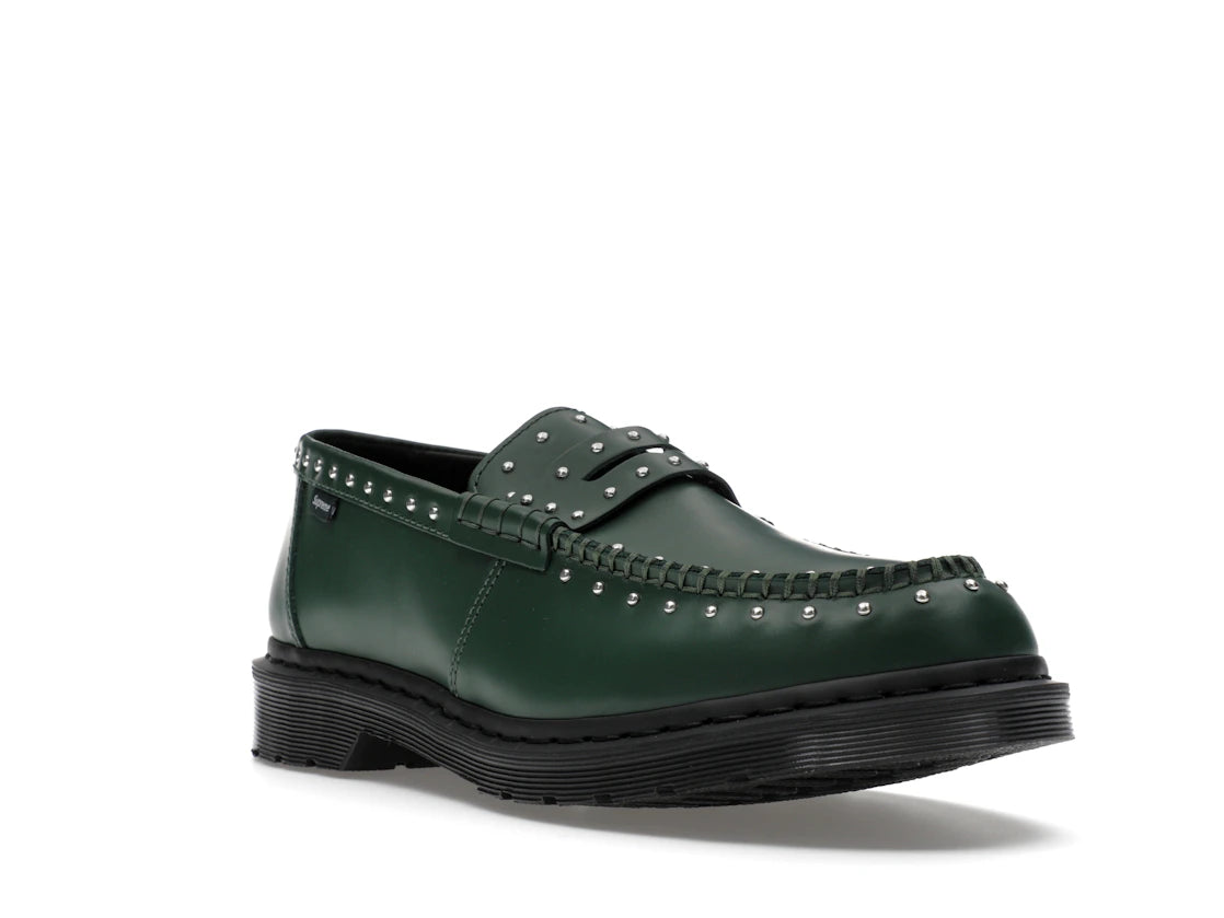 Dr. Martens Studded Penton Loafer Supreme Green