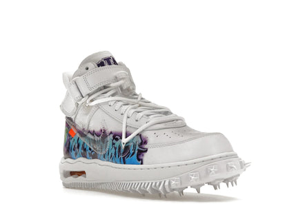 Nike Air Force 1 Mid Off-White Graffiti White