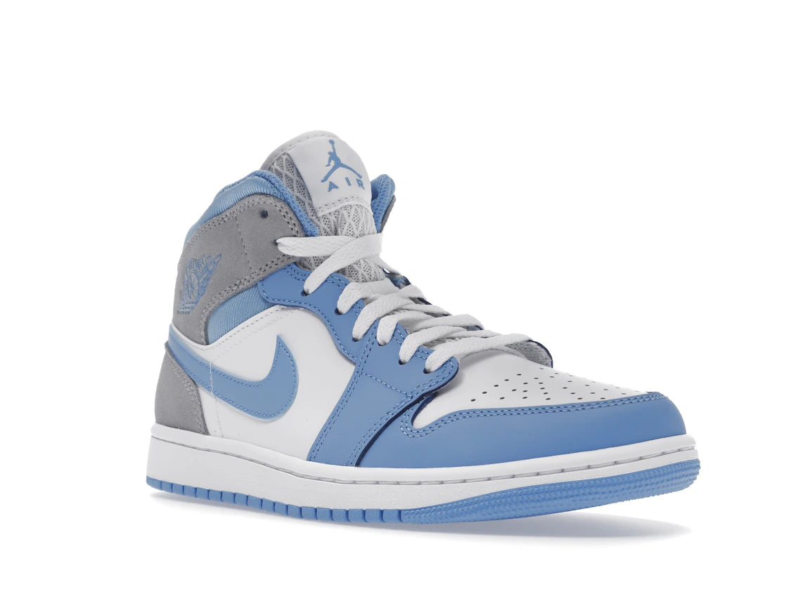 Jordan 1 Mid University Blue Grey