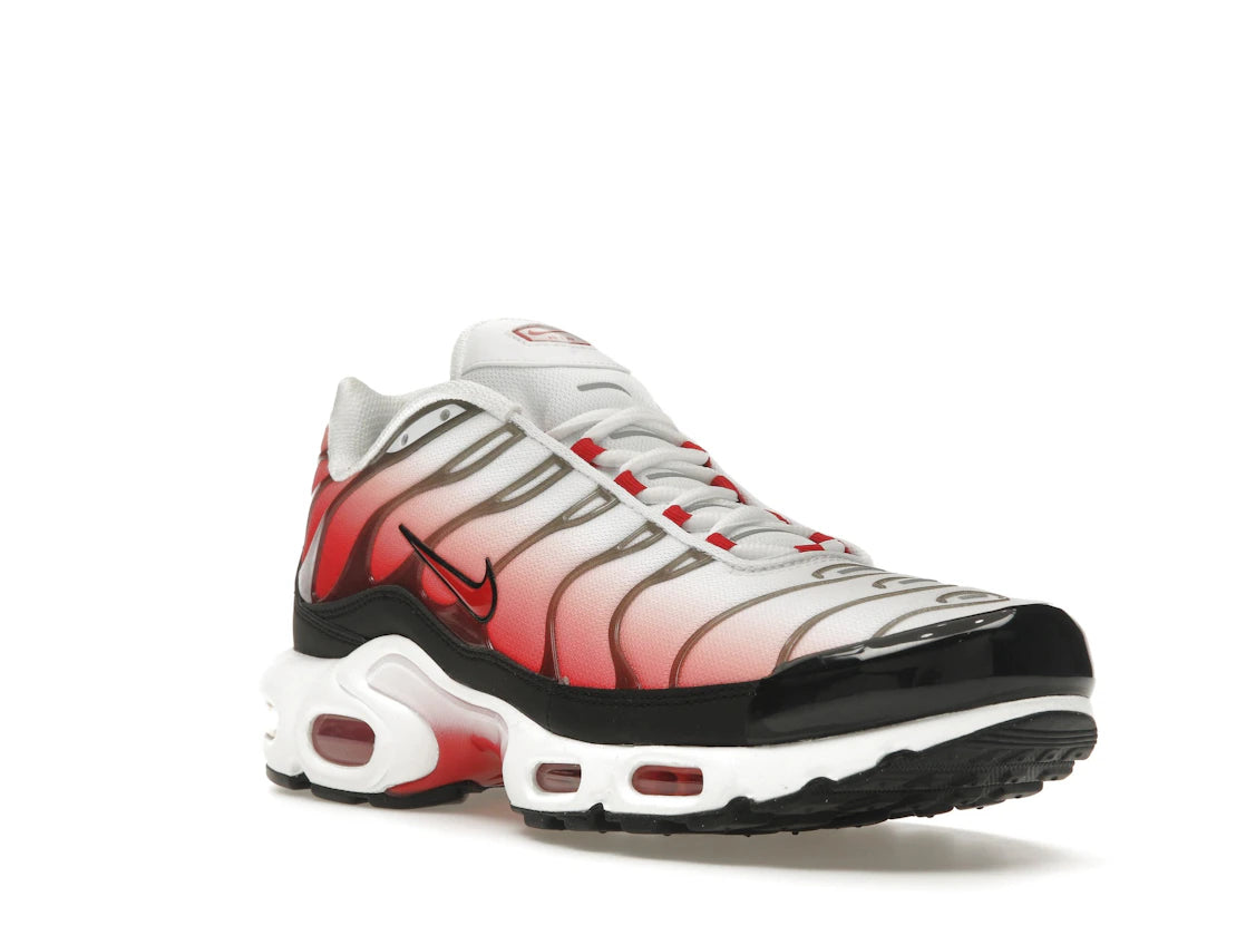 Nike Air Max Plus White Black University Red