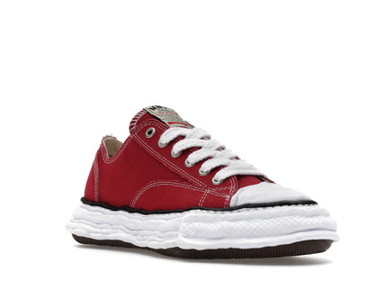 Maison Mihara Yasuhiro Peterson 23 OG Sole Canvas Low Bordeaux