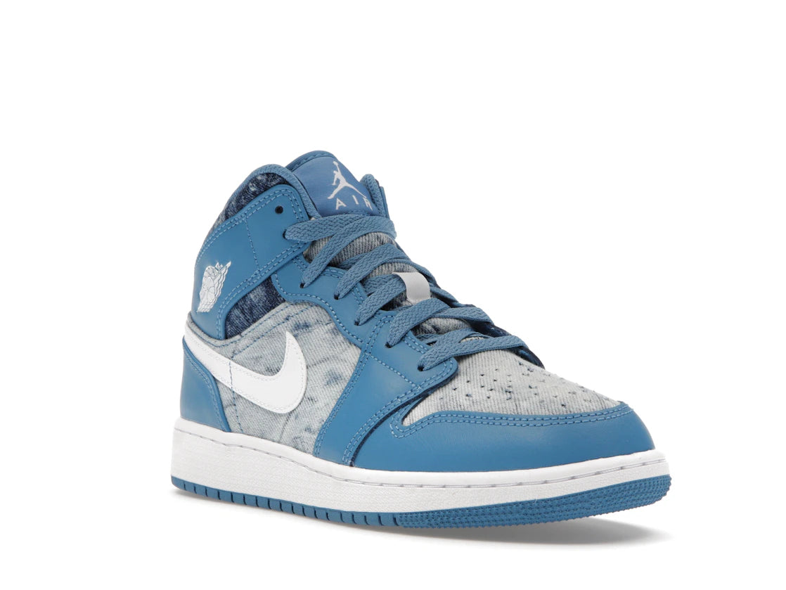 Jordan 1 Mid Washed Denim
