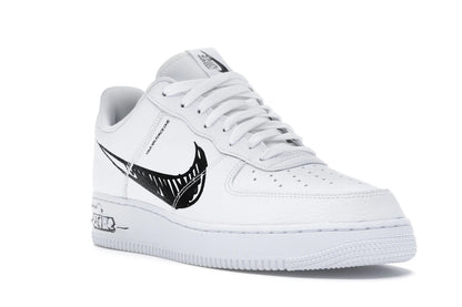 Nike Air Force 1 Low Sketch White Black