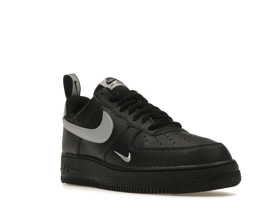 Nike Air Force 1 Low '07 LV8 Black Metallic Silver