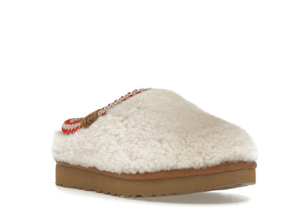 Pantoufles bouclées UGG Tasman Maxi Naturelles (Femme)