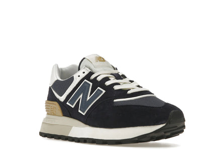 New Balance 574 Navy White Beige