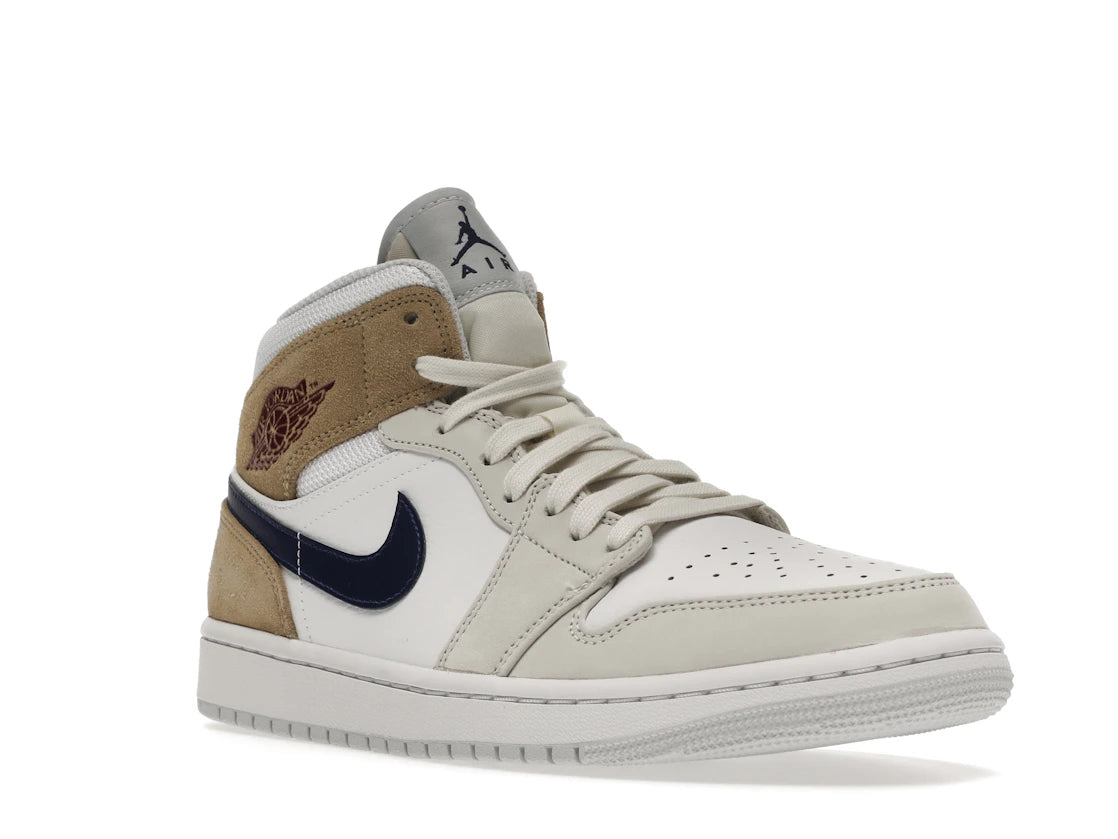 Jordan 1 Mid Tan Suede