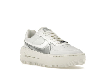 Nike Air Force 1 PLT.AF.ORM Summit White Metalic Silver