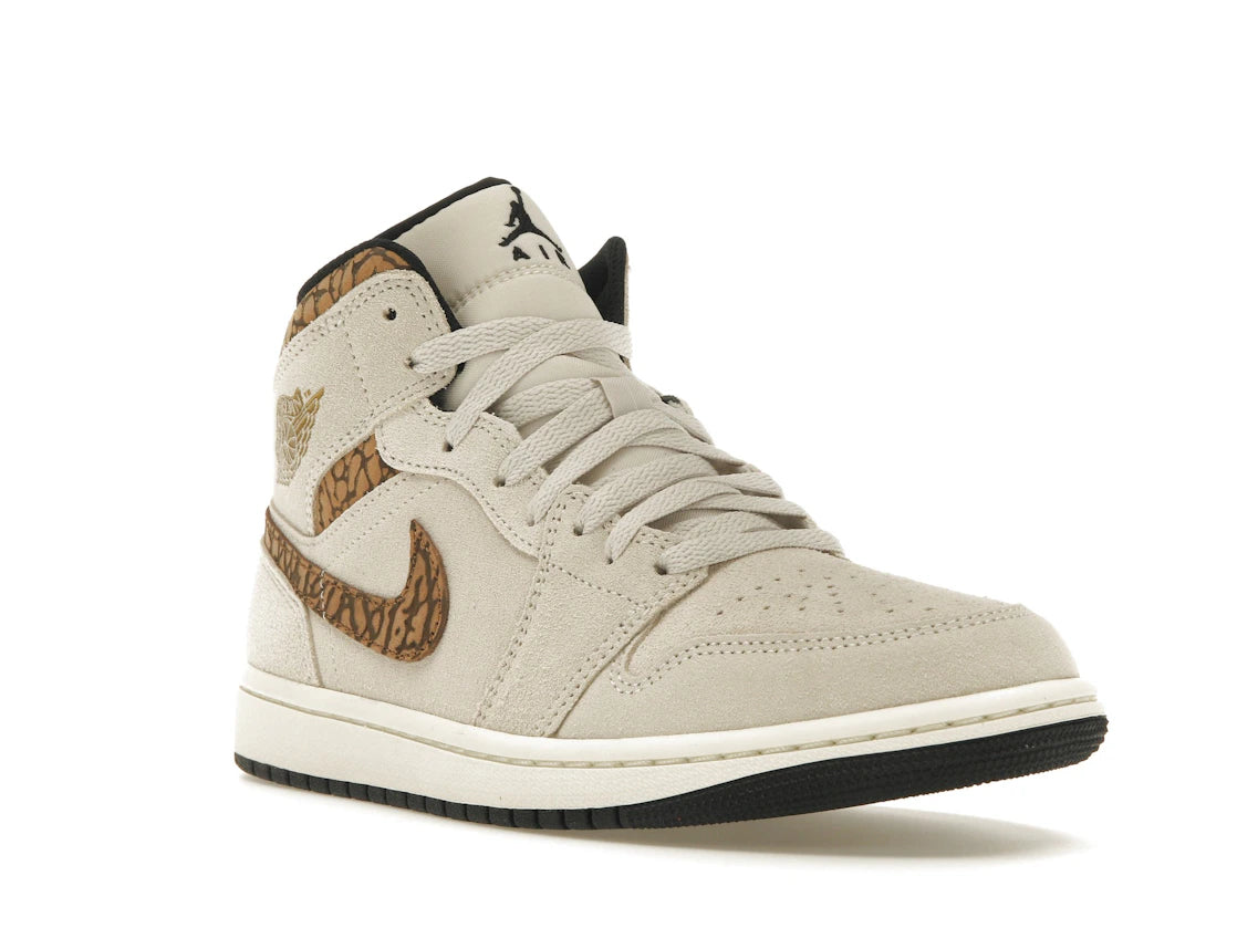 Jordan 1 Mid SE Brown Elephant