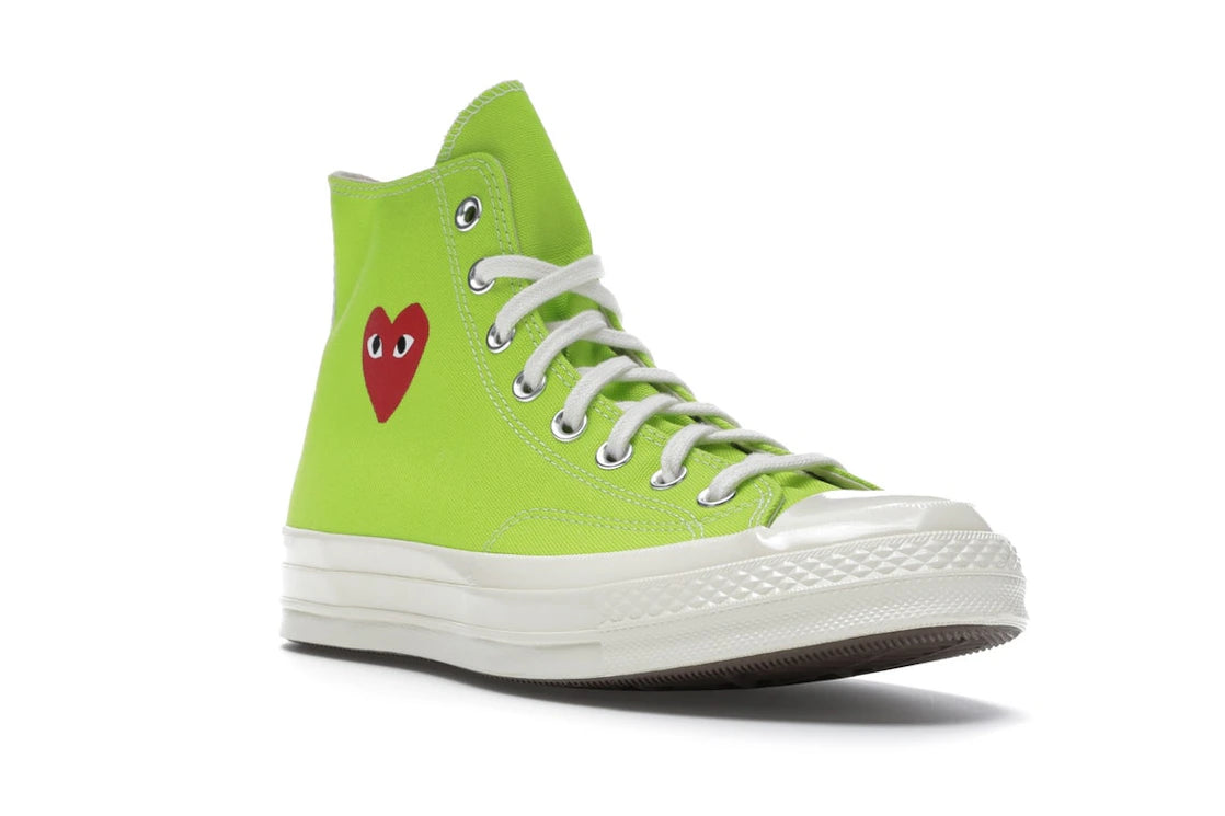 Converse Chuck Taylor All Star 70 Hi Comme des Garcons PLAY Bright Green