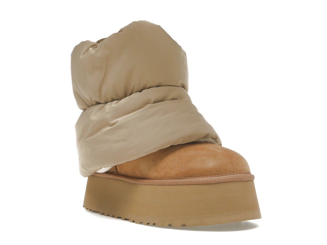 UGG Classic Mini Dipper Puffer Boot Amphora Chestnut