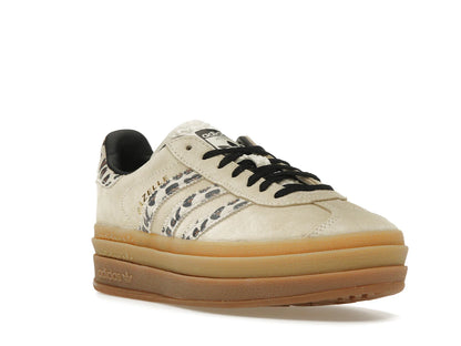 adidas Gazelle Bold Cream Black Leopard