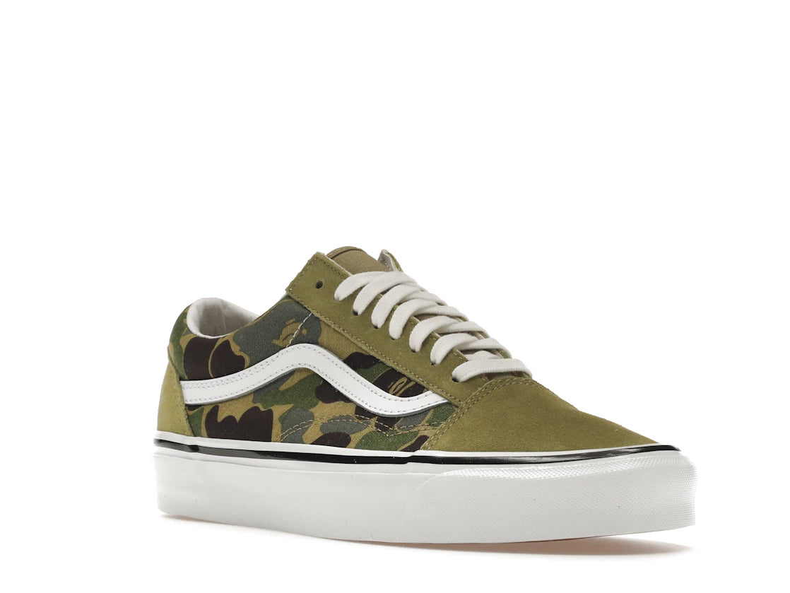 Vans Old Skool 36 DX Bape Green ABC Camo