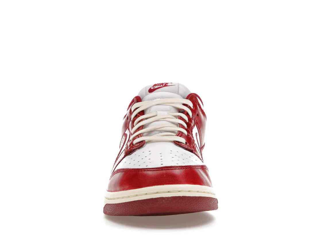 Nike Dunk Low PRM Vintage Team Red