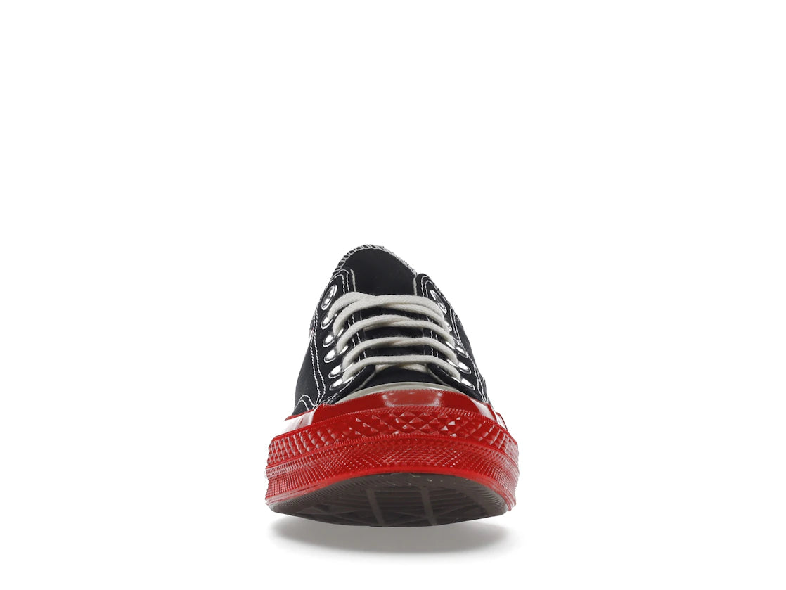 Converse Chuck Taylor All Star 70 Ox Comme des Garcons PLAY Black Red Midsole