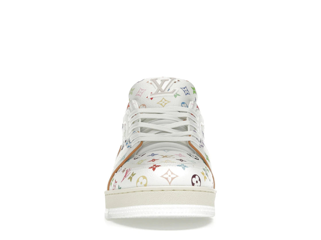 Louis Vuitton LV Trainer Takashi Murakami White