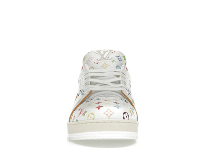 Louis Vuitton LV Trainer Takashi Murakami White
