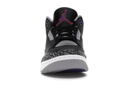 Jordan 3 Retro Black Court Purple