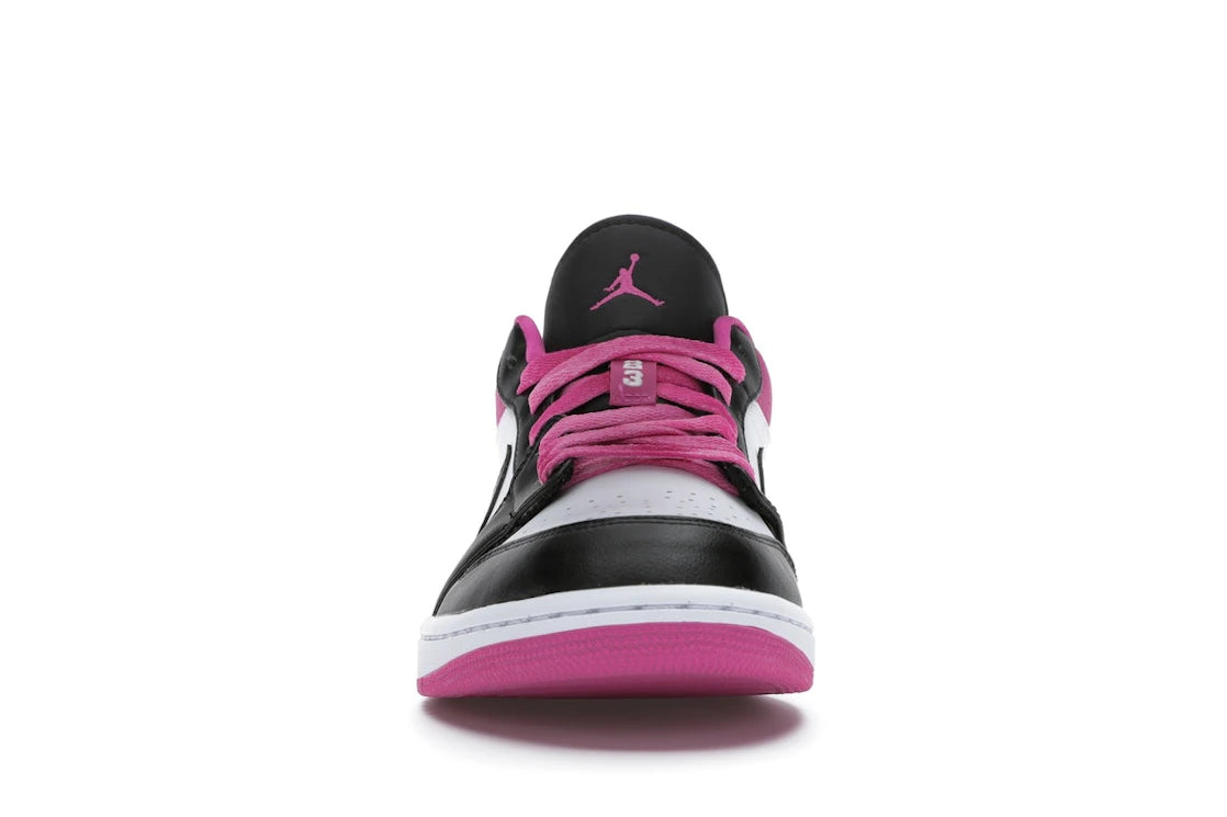 Jordan 1 Low Black Active Fuchsia