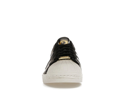 Adidas Superstar 80s Bape Black White Gold 2022