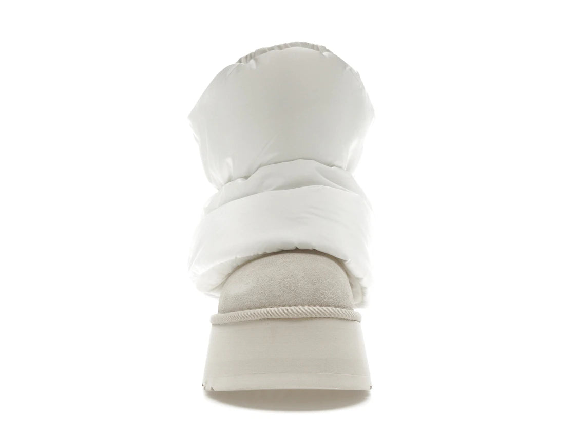 UGG Classic Mini Dipper Puffer Boot White Ceramic