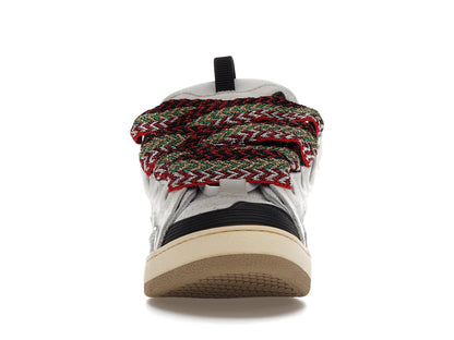 Lanvin Leather Curb White Grey Black