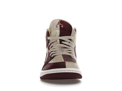 Jordan 1 Mid SE Split Beach Cherrywood Red