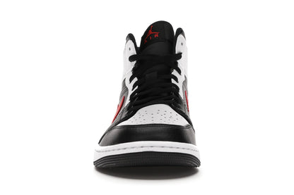 Jordan 1 Mid Black Chile Red White