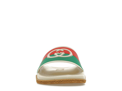 Gucci Slides Interlocking G Orange