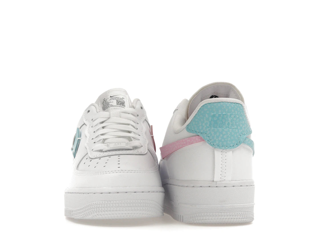 Nike Air Force 1 LXX White Pink Aqua