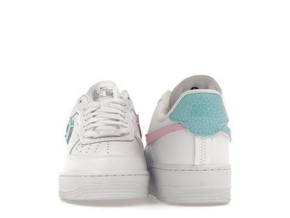 Nike Air Force 1 LXX White Pink Aqua